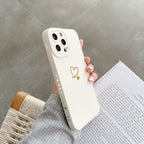 Angel Eye Bronzing Solid Color iPhone Case - Viexta