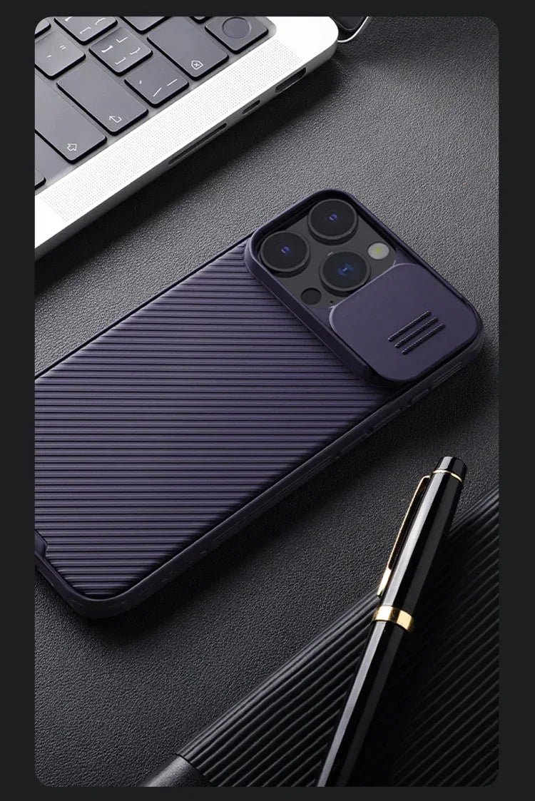 Magnetic Suction Shell Lens Push Cover for iPhone 16 - Viexta