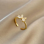 Double Layer Zircon Ring - Viexta