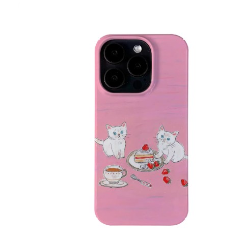 Meow Tea Party iPhone Case