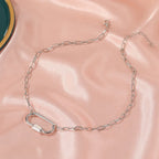 Buckle Titanium Steel Necklace - Viexta