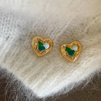 Retro Hong Kong Golden Versatile Earrings - Viexta