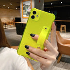 Explosion-proof Four-corner Drop-resistant with Strap iPhone Case - Viexta