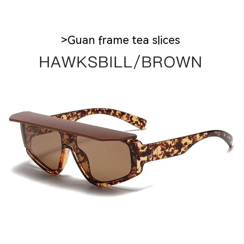 fashion-square-brim-sunglasses - Viexta