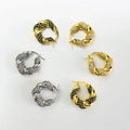 Zircon Graceful Hoops - Viexta