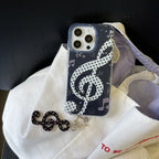 Minimalist Design Musical Notes iPhone Case - Viexta