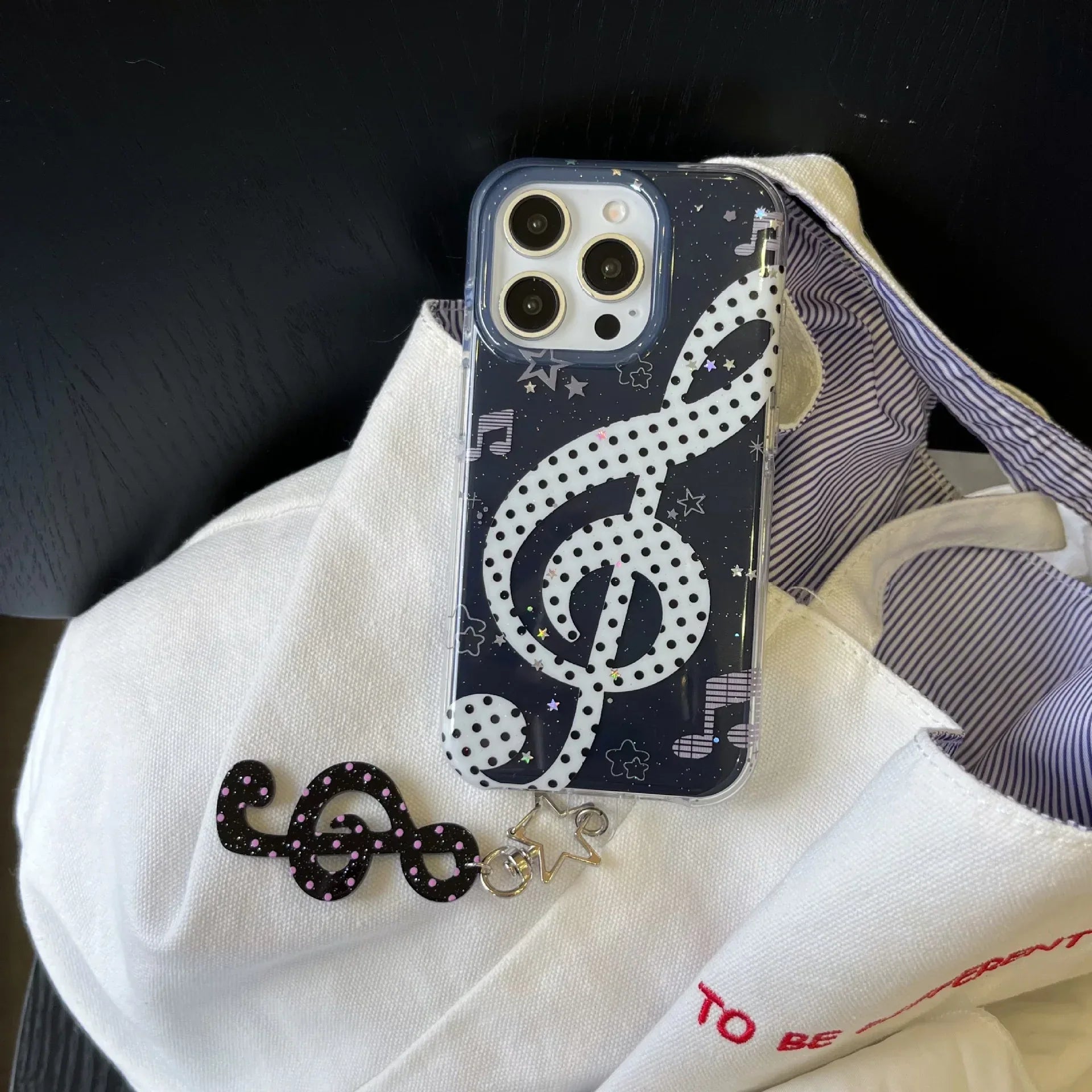 Minimalist Design Musical Notes iPhone Case - Viexta