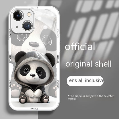 Panda Glass iPhone Case