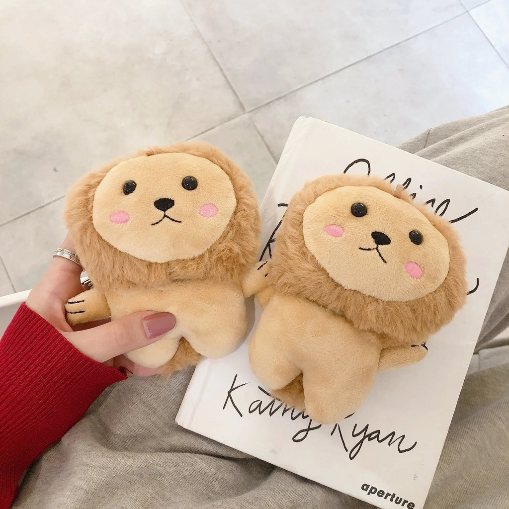 plush-lion-airpods-protective-cover - Viexta