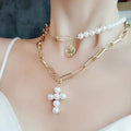 Pearl Love Multi-layer Necklace - Viexta