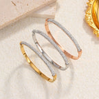 Diamond Light Luxury Starry Titanium Steel Bracelet