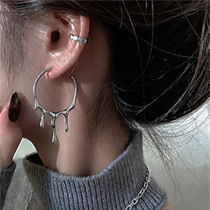 Liquid Lava Earrings - Viexta