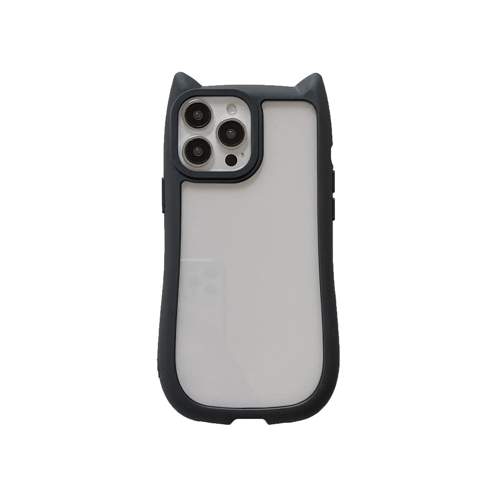 Acrylic High Version Cat Ears iPhone Case - Viexta