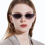 Metal Sun Protection Plain Sun Glasses - Viexta