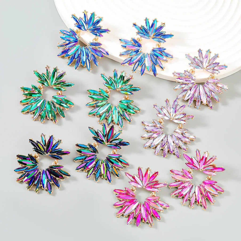 Exaggerated Flower Studs - Viexta