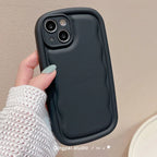 Pure Color Ribbon Wrist Lanyard iPhone Case - Viexta