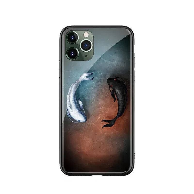Painted Leather Case for IPhone - Viexta