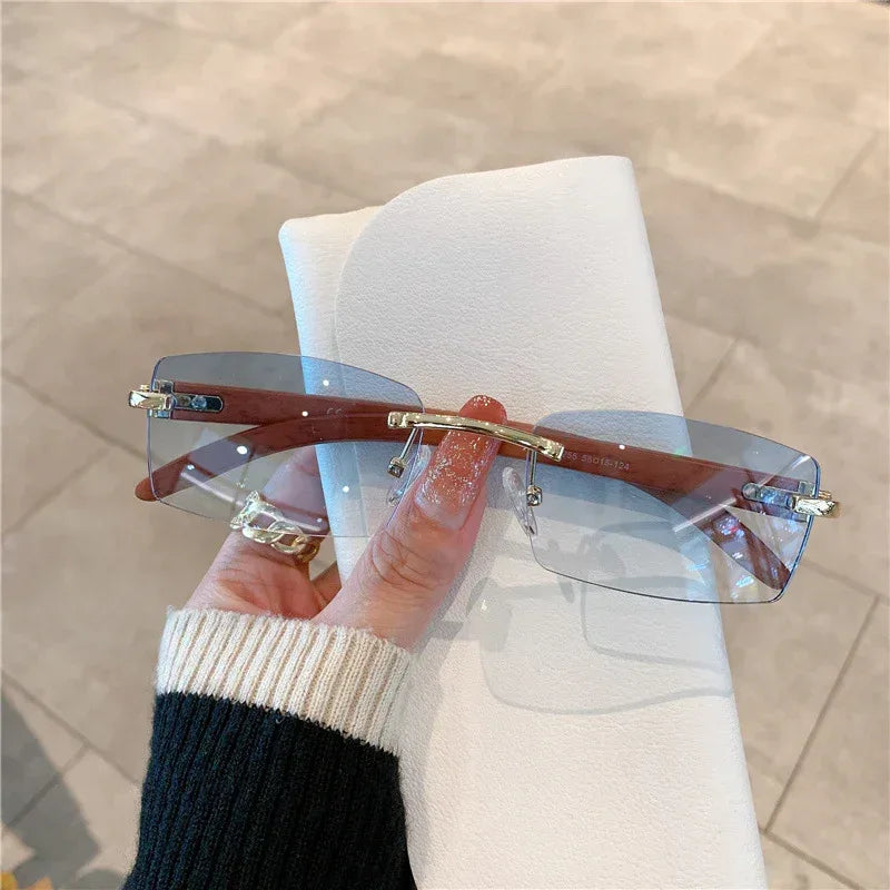 Wood Grain Sunglasses - Viexta