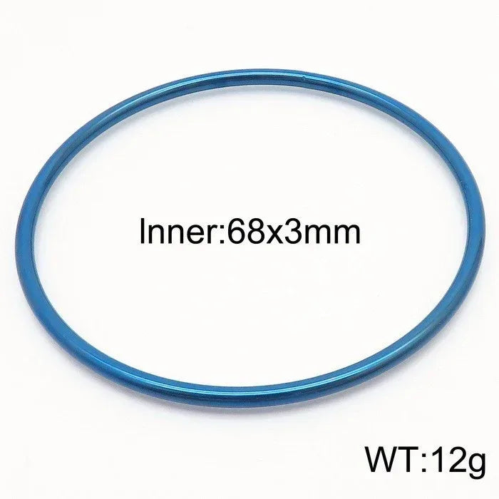 18K Vacuum Vapor Plating Ring Bracelet - Viexta