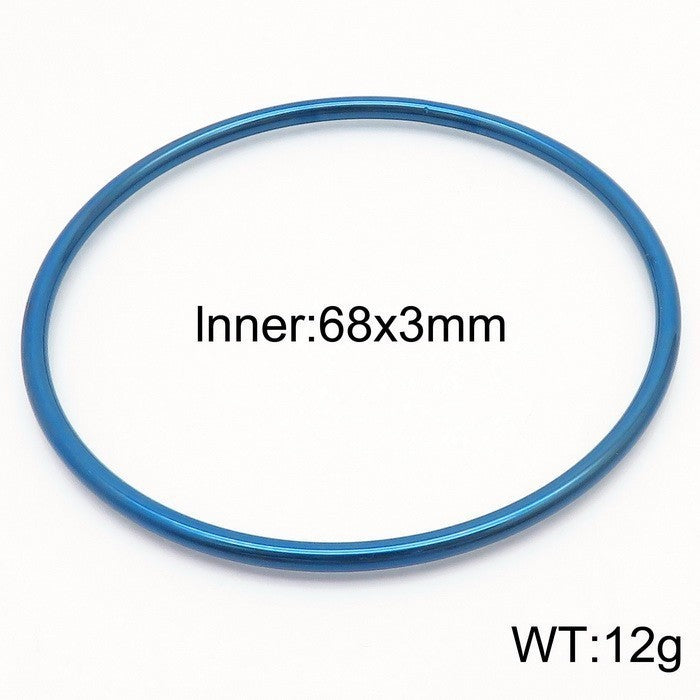 18K Vacuum Vapor Plating Ring Bracelet