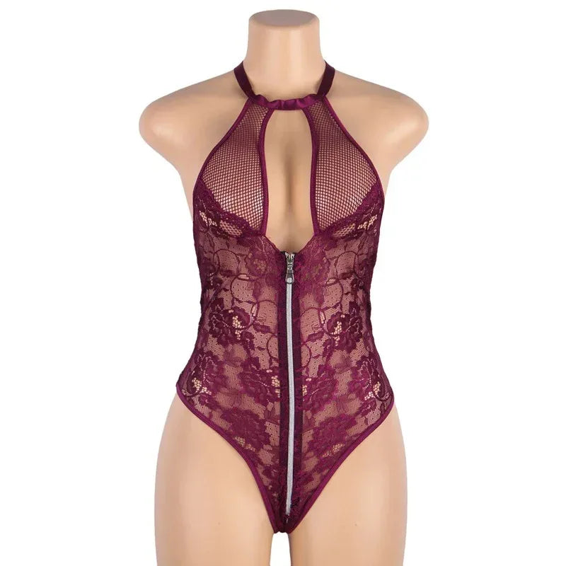 sexy-lingerie-female-womens-jumpsuit - Viexta