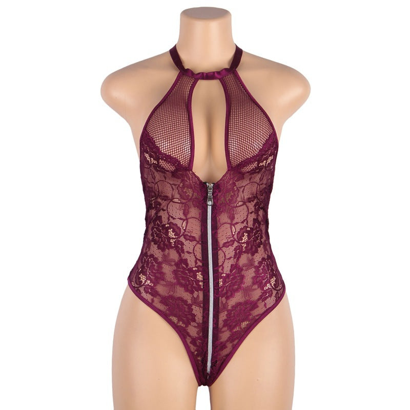 Sexy Lingerie Female Women's Jumpsuit