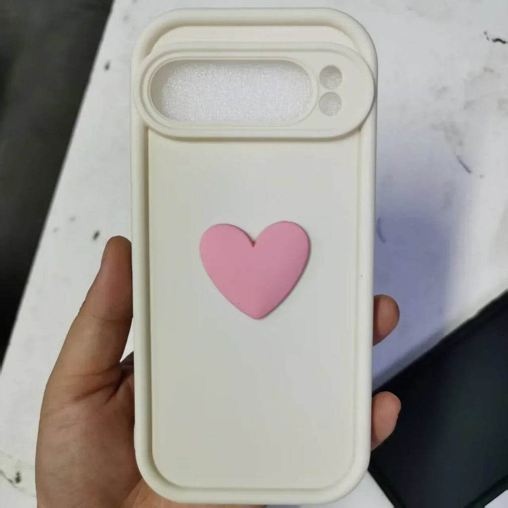 Three-dimensional Love Pixel Protective Case - Viexta
