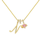 Dopamine 26 English Letter Necklace - Viexta
