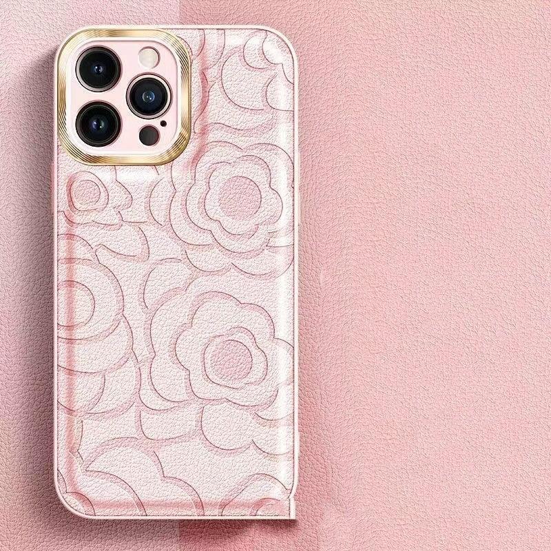 camellia-all-inclusive-drop-resistant-iphone-case - Viexta