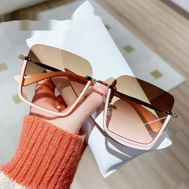trendy-square-large-frame-sunglasses-with-uv-protection - Viexta