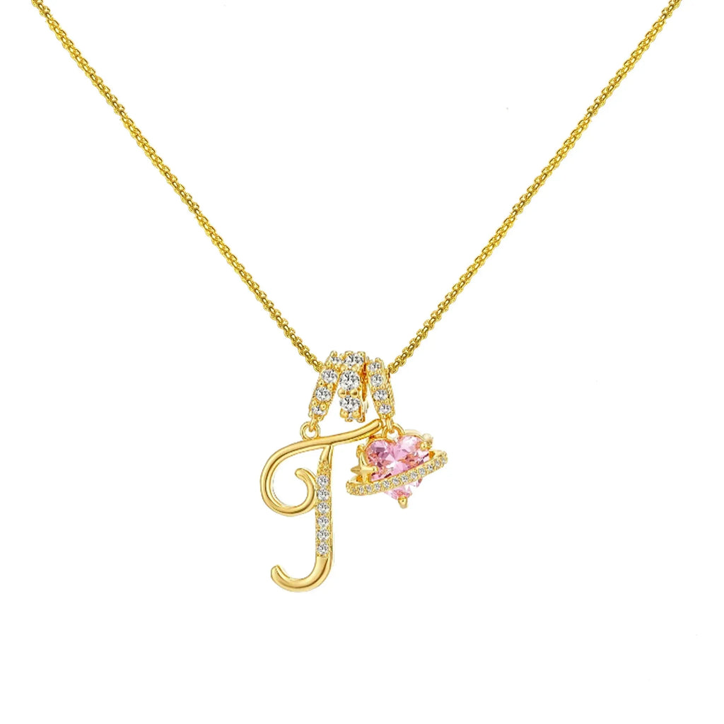 Dopamine 26 English Letter Necklace - Viexta