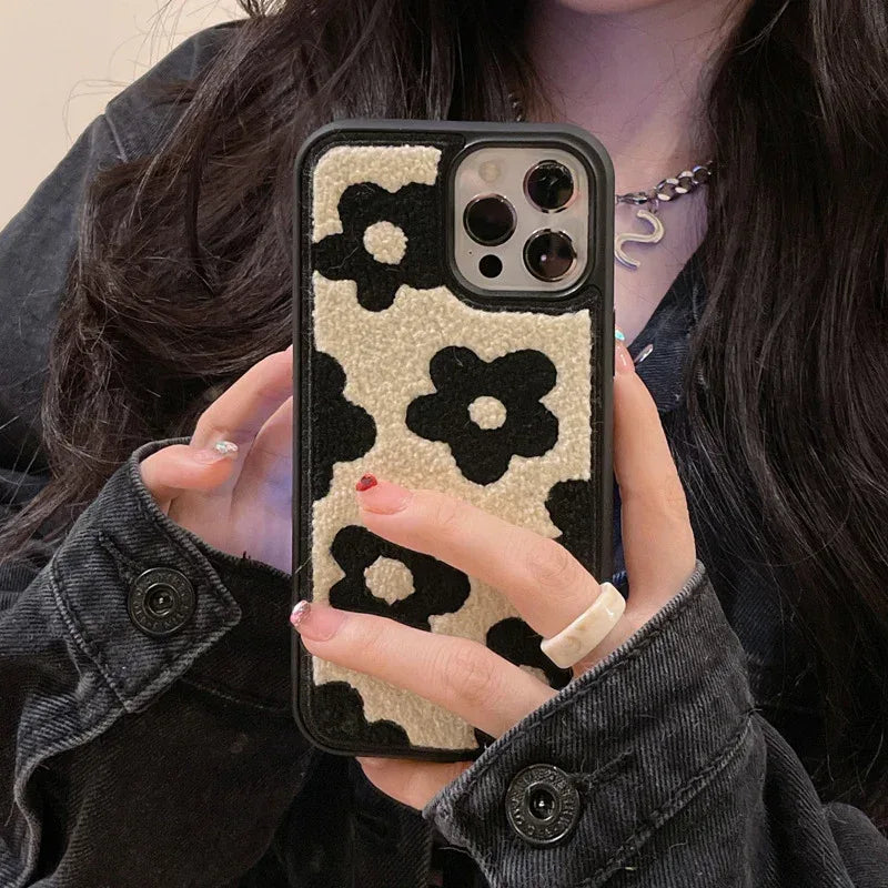 Plush Flowers Autumn IPhone Cases - Viexta