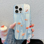 Goldfish Laser Cartoon iPhone Case - Viexta