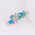 Rhinestone Hairpin Ponytail Clip - Viexta