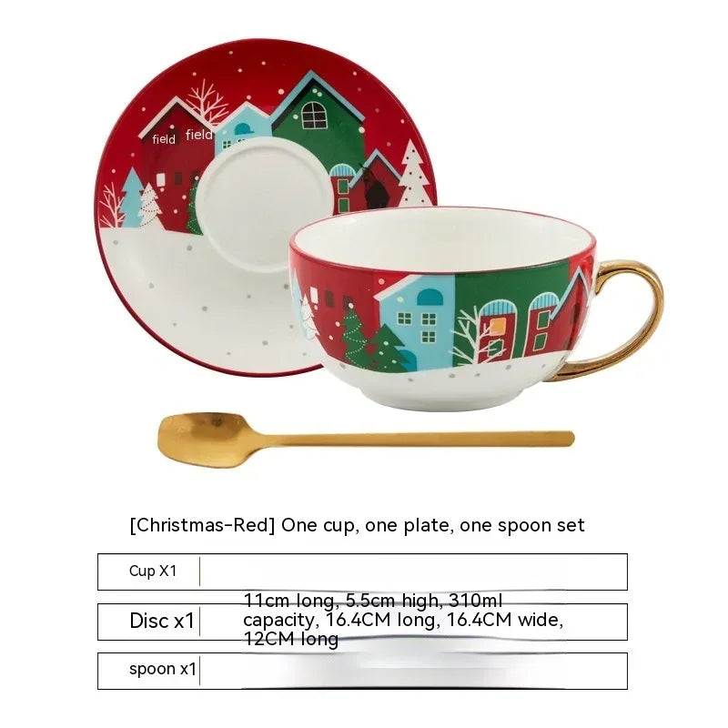 Christmas Ceramic Cup - Viexta