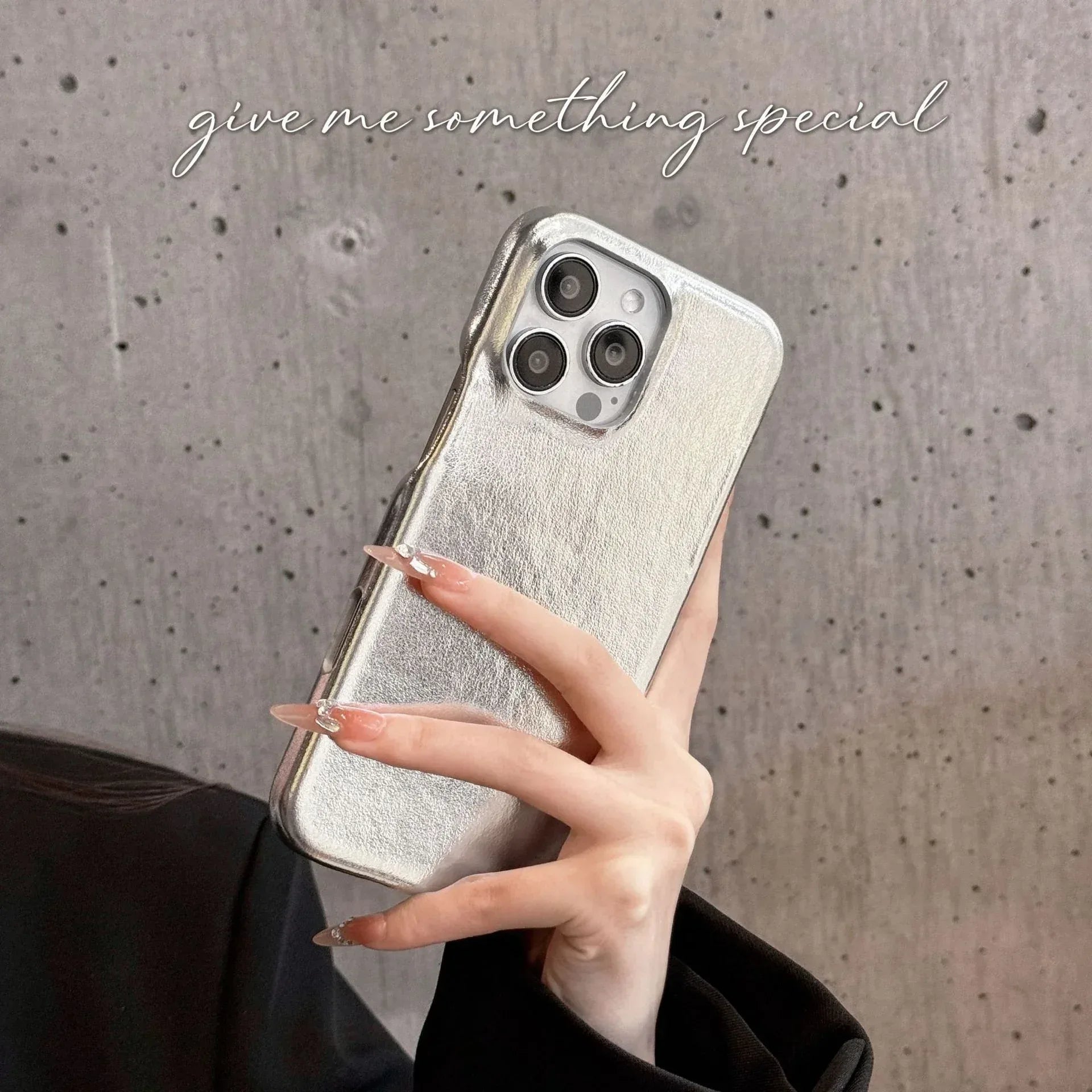 Retro Leather Solid Color iPhone Case - Viexta