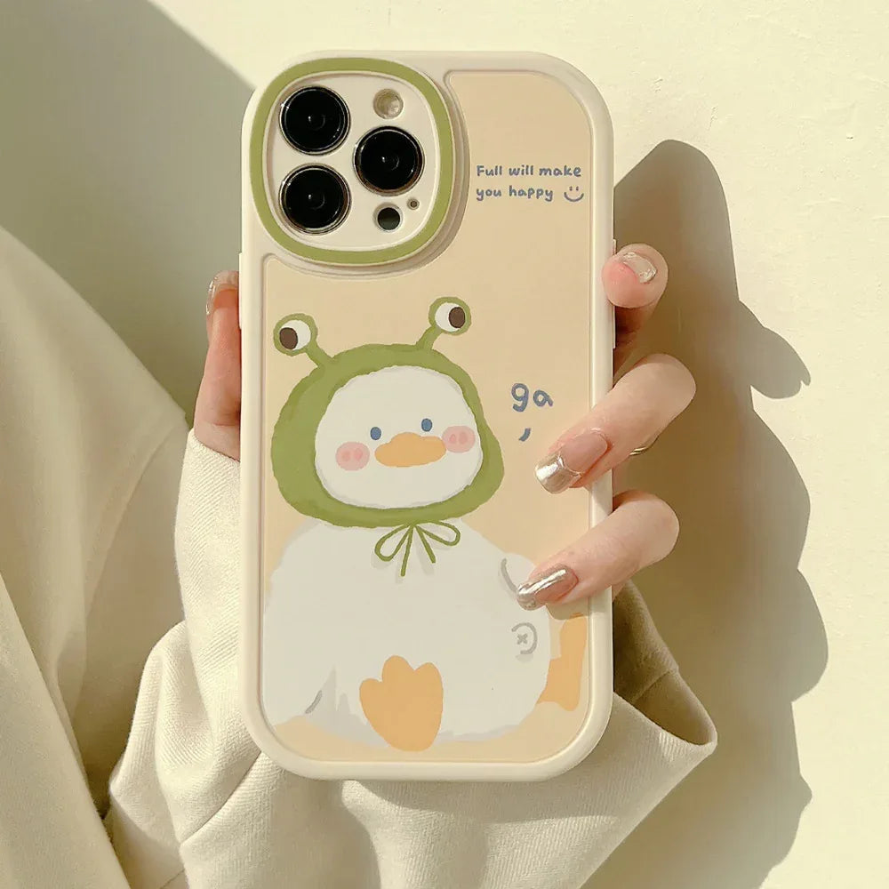 Daimeng Cute Duck iPhone Case - Viexta