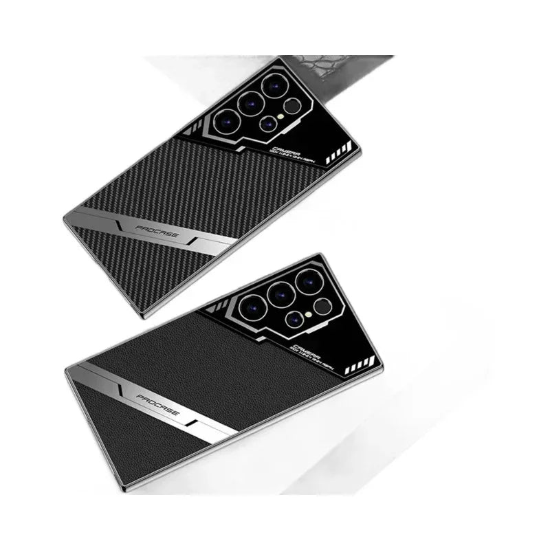 Electroplated Esports Leather Samsung Protective Case - Viexta