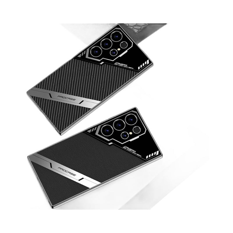 Electroplated Esports Leather Samsung Protective Case