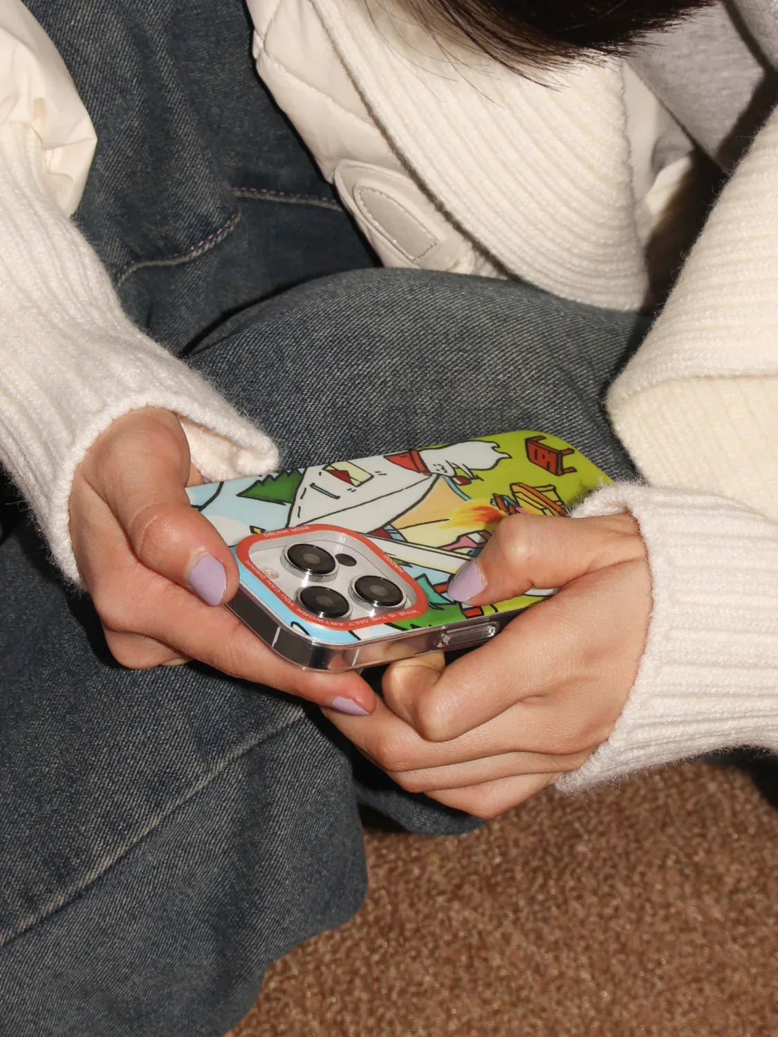 Cat Picnic iPhone Case - Viexta