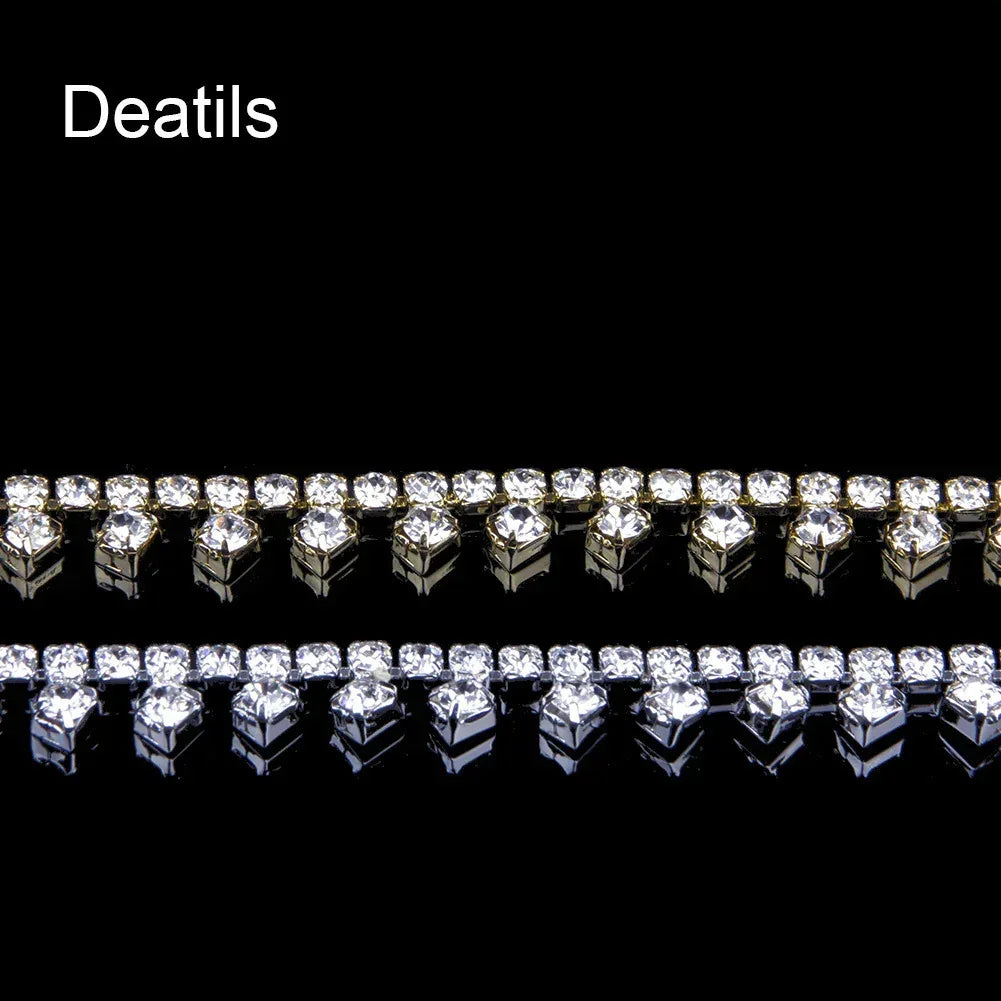 rhinestone-claw-choker-temperament-clavicle-chain - Viexta