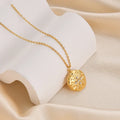 Titanium Steel Round Necklace - Viexta