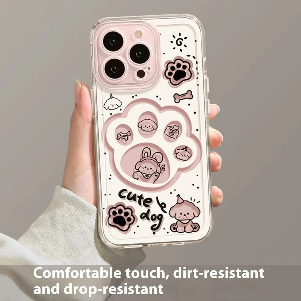 Cute Claw Transparent iPhone Case - Viexta