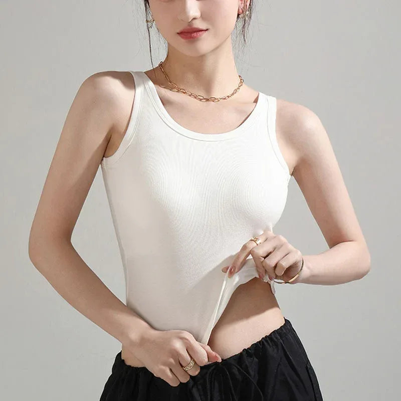Cup Cover One-piece Tank Top - Viexta