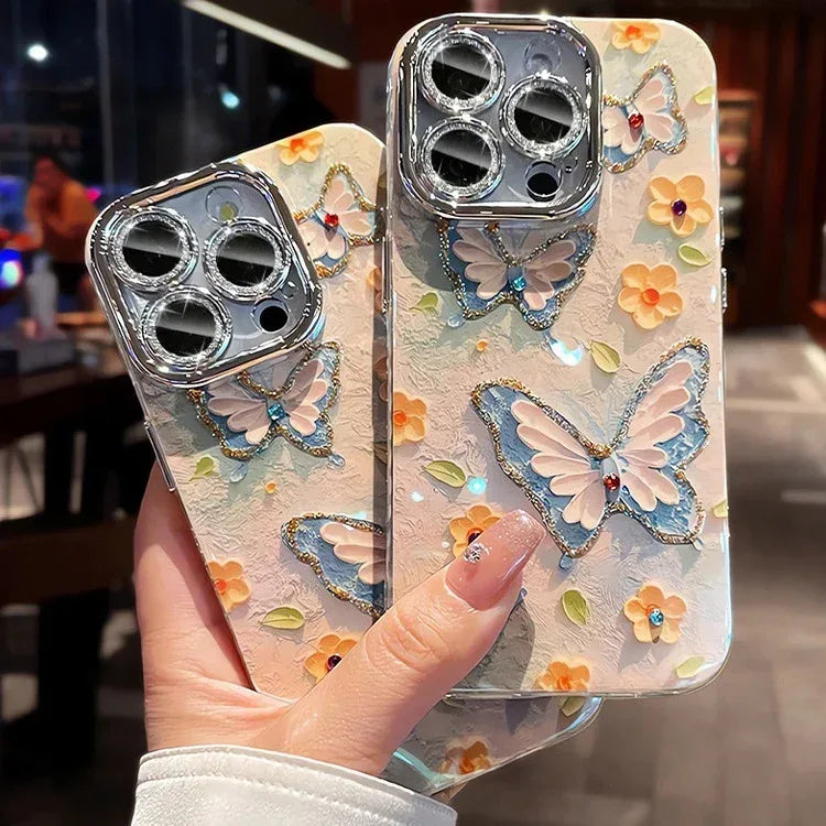 oil-painting-butterfly-iphone-case - Viexta