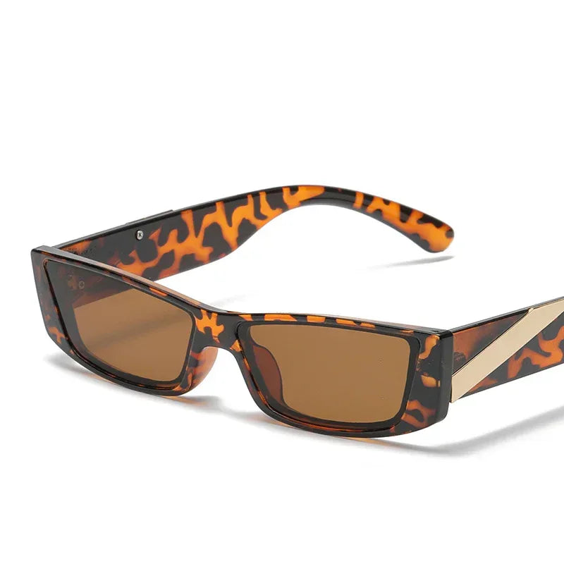 Square Hip-hop Street Beat Retro Sunglasses - Viexta
