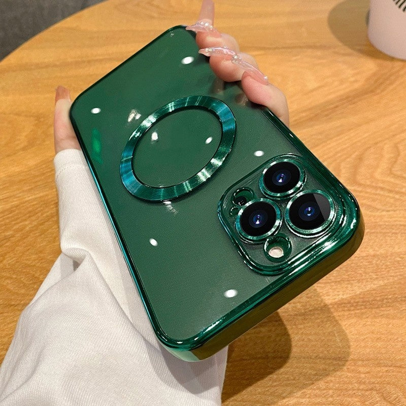 Tpu Electroplating Magsafe Magnetic Suction iPhone Case
