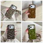 Three-dimensional Pleated iPhone case - Viexta