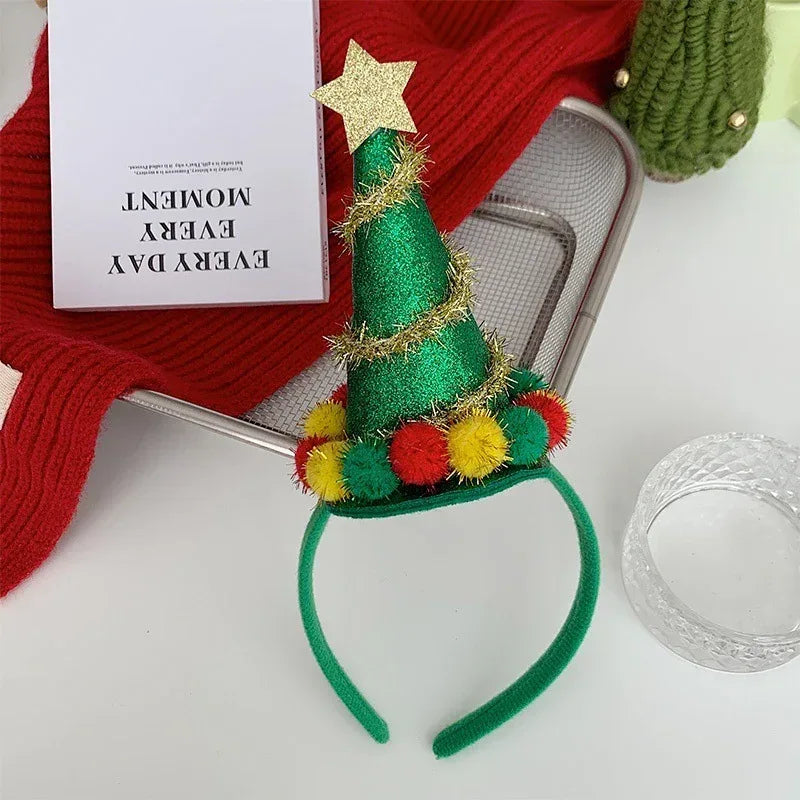 Christmas With Light Headband Snowflake - Viexta