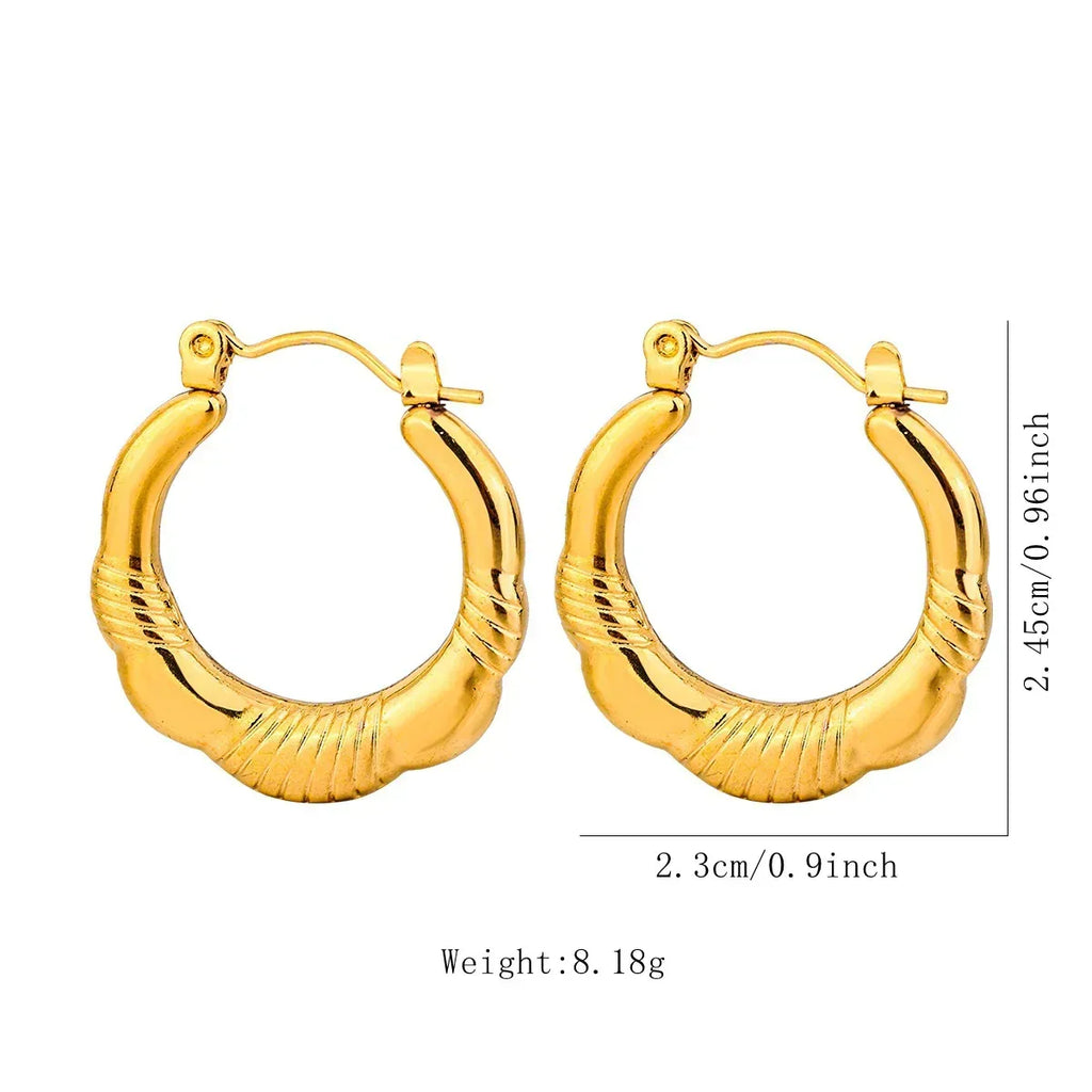 Stainless Steel Hoops - Viexta